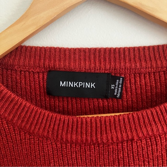 MINKPINK Crop Bell Sleeve Sweater - Picture 4 of 5